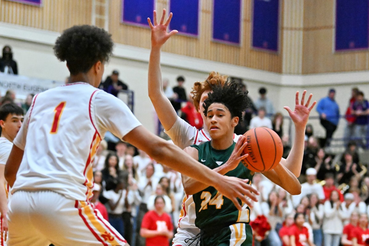 a Putnam North Eugene 5A Oregon boys basketball quarterfinal 2024 Leon Neuschwander 56